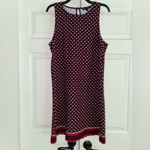 Banana Republic Dress Size L Large sheath dress sleeveless preowned